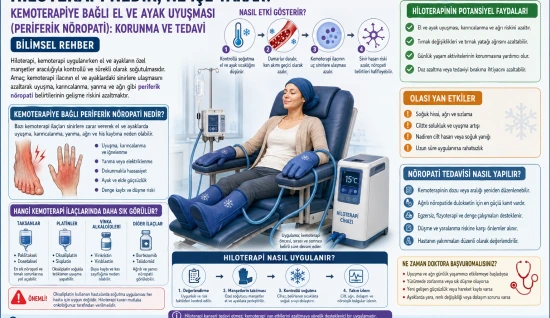 Hiloterapi Nedir, Ne İşe Yarar? Kemoterapiye Bağlı El ve Ayak Uyuşması: Korunma ve Tedavi