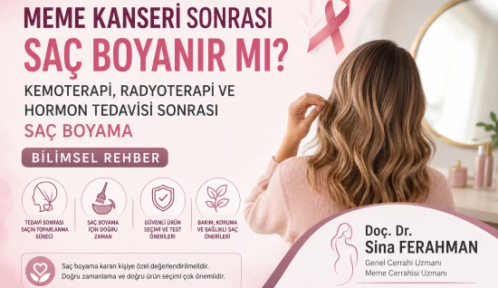Meme Kanseri Sonrası Saç Boyanır mı? Kemoterapi, Radyoterapi ve Hormon Tedavisi Sonrası Saç Boyama | Bilimsel Rehber